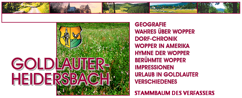 ImageMap Goldlauter Heidersbach